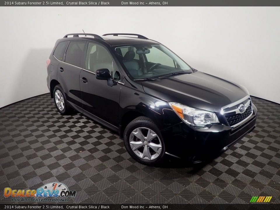 2014 Subaru Forester 2.5i Limited Crystal Black Silica / Black Photo #5
