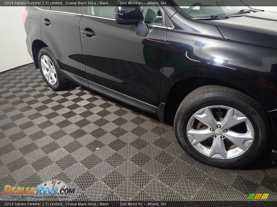 2014 Subaru Forester 2.5i Limited Crystal Black Silica / Black Photo #6
