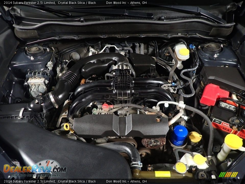 2014 Subaru Forester 2.5i Limited Crystal Black Silica / Black Photo #9