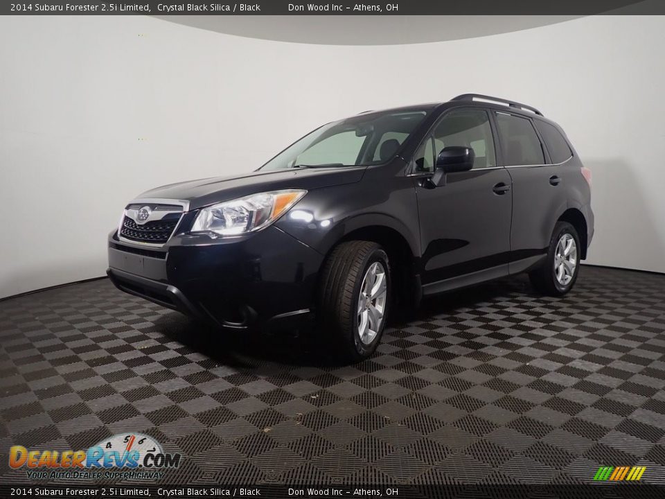 2014 Subaru Forester 2.5i Limited Crystal Black Silica / Black Photo #10