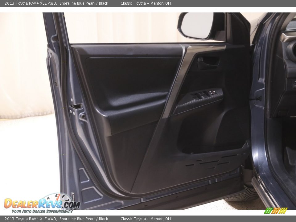 2013 Toyota RAV4 XLE AWD Shoreline Blue Pearl / Black Photo #4