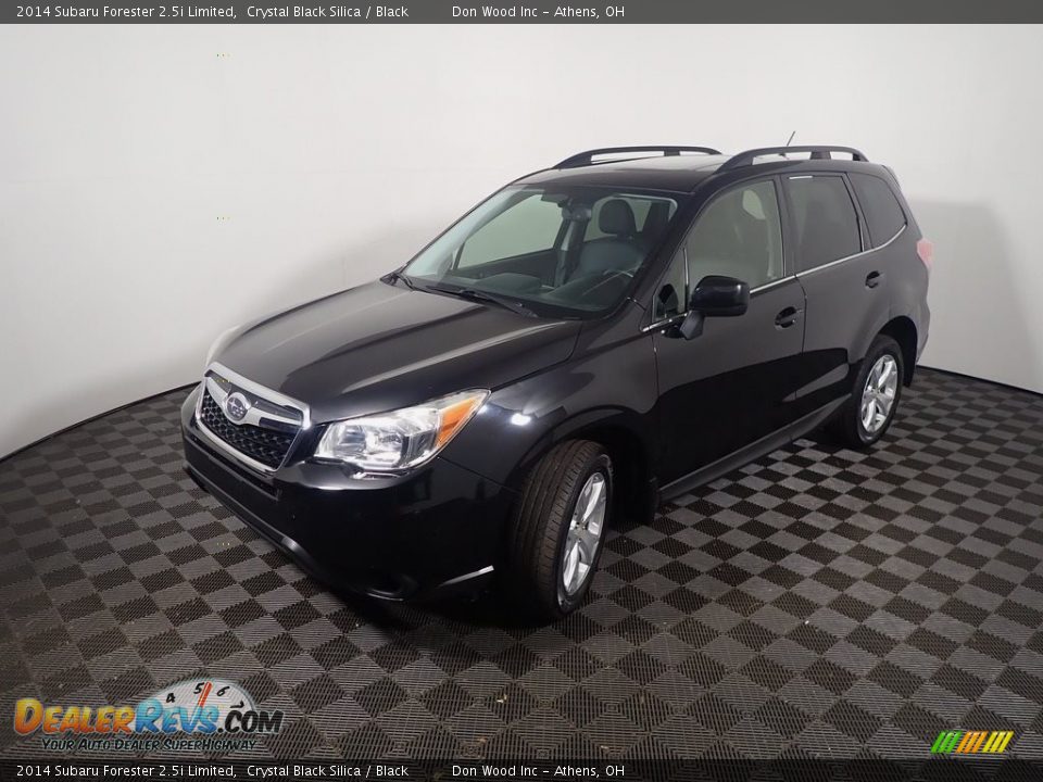 2014 Subaru Forester 2.5i Limited Crystal Black Silica / Black Photo #11