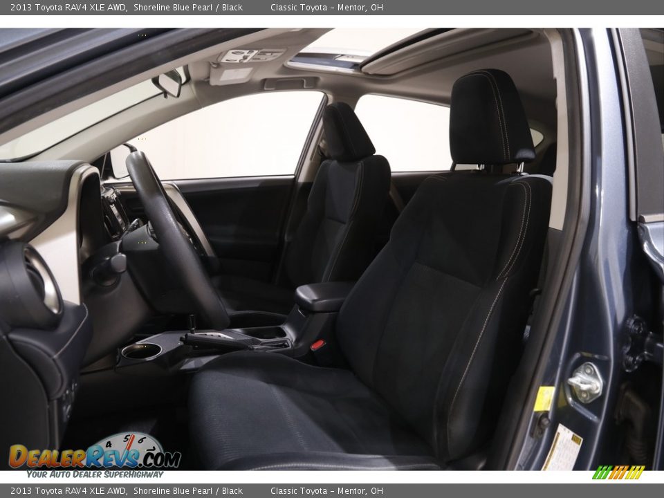 2013 Toyota RAV4 XLE AWD Shoreline Blue Pearl / Black Photo #5