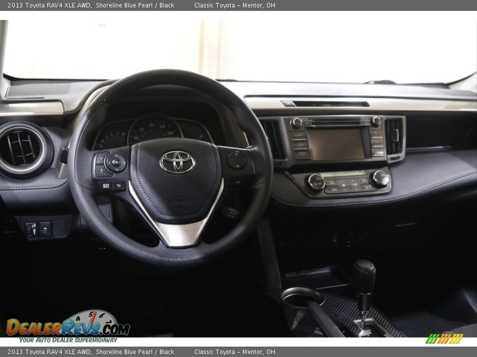 2013 Toyota RAV4 XLE AWD Shoreline Blue Pearl / Black Photo #6