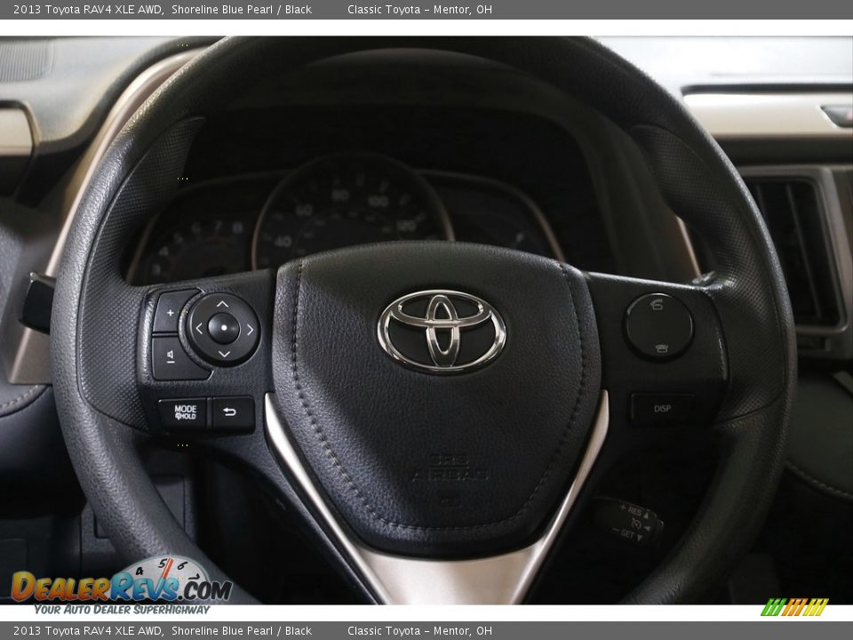 2013 Toyota RAV4 XLE AWD Shoreline Blue Pearl / Black Photo #7