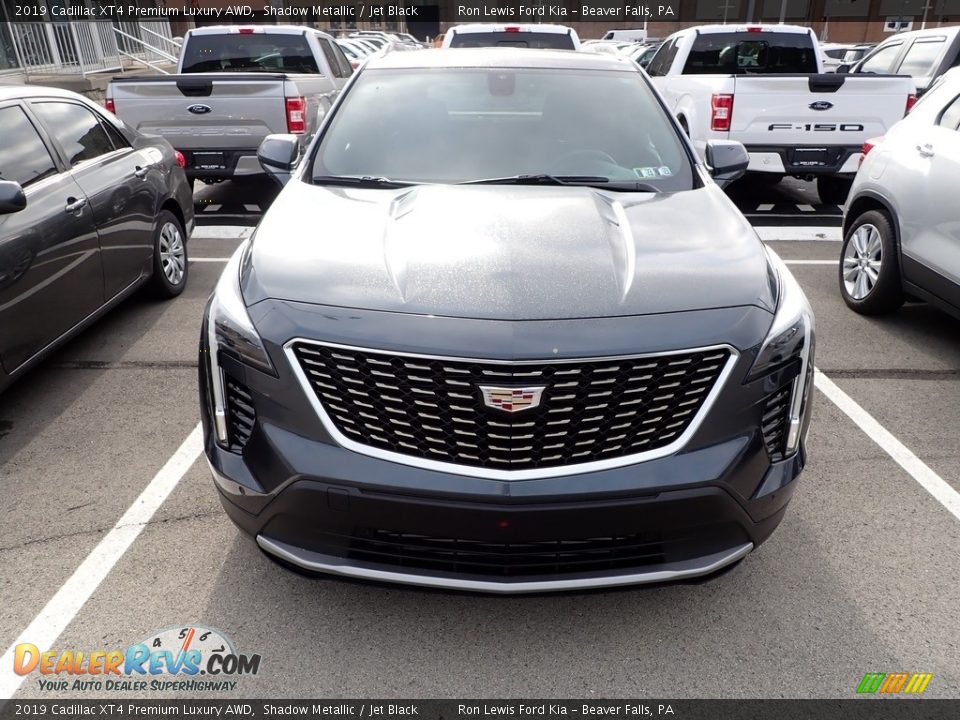 2019 Cadillac XT4 Premium Luxury AWD Shadow Metallic / Jet Black Photo #2