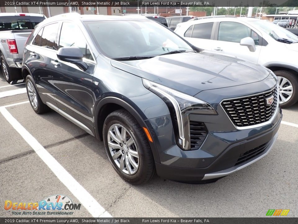 2019 Cadillac XT4 Premium Luxury AWD Shadow Metallic / Jet Black Photo #3