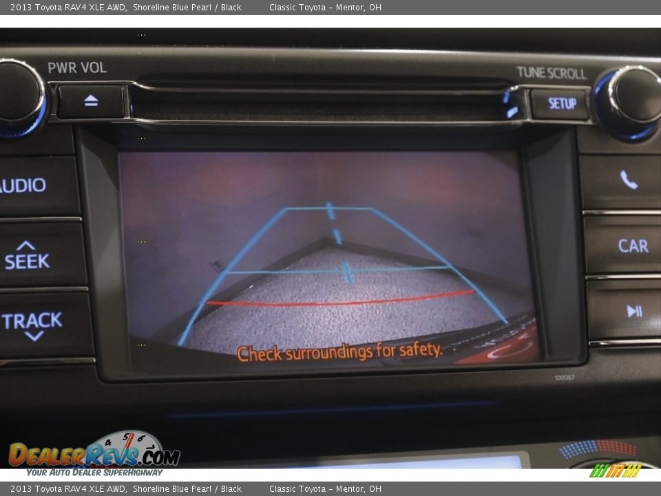 2013 Toyota RAV4 XLE AWD Shoreline Blue Pearl / Black Photo #12