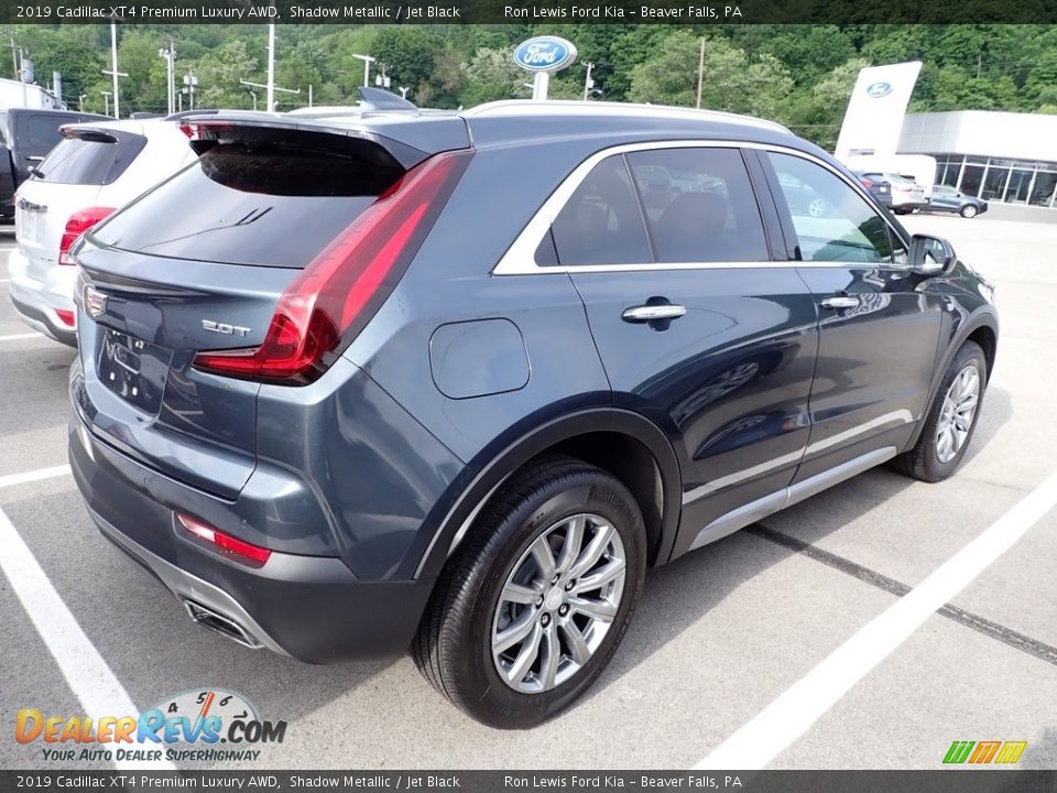 2019 Cadillac XT4 Premium Luxury AWD Shadow Metallic / Jet Black Photo #4