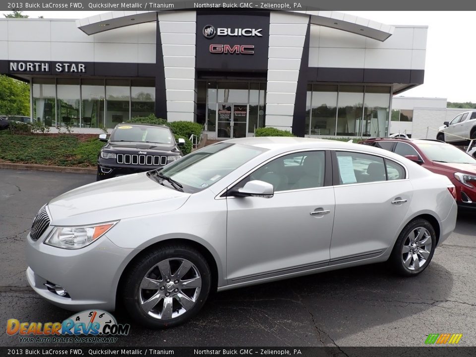 2013 Buick LaCrosse FWD Quicksilver Metallic / Titanium Photo #1