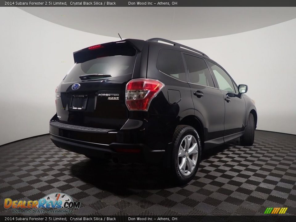 2014 Subaru Forester 2.5i Limited Crystal Black Silica / Black Photo #19