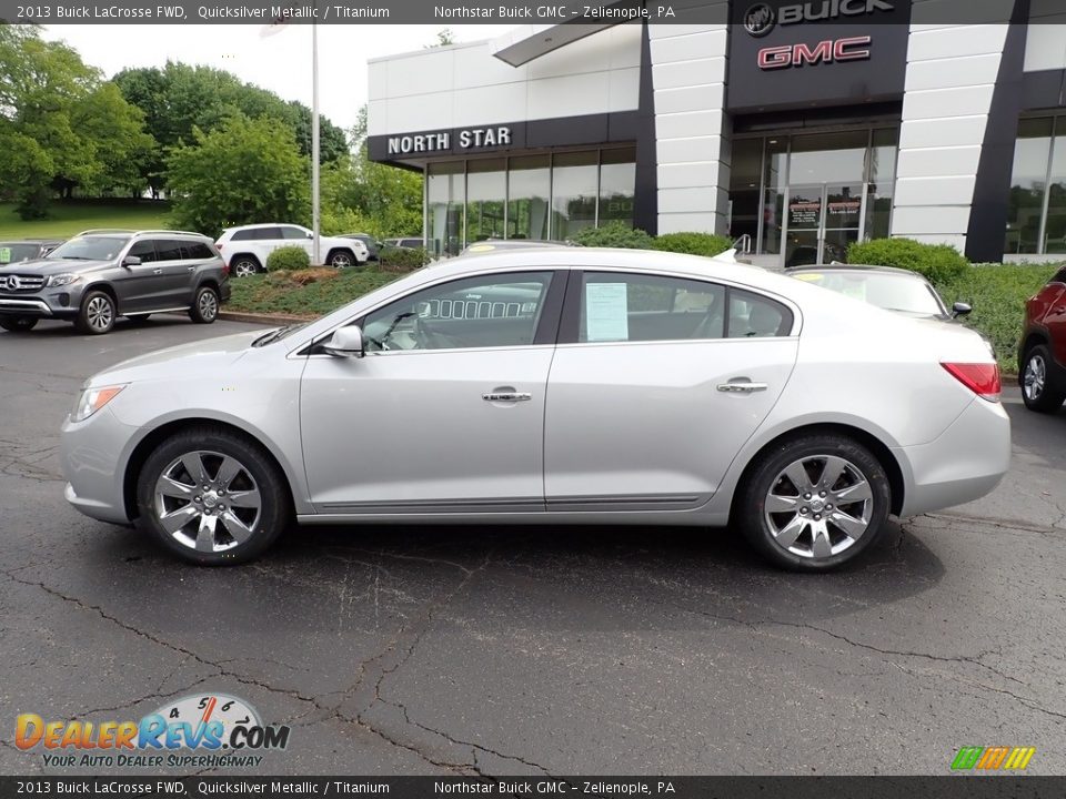 2013 Buick LaCrosse FWD Quicksilver Metallic / Titanium Photo #2