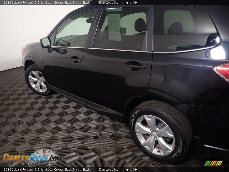 2014 Subaru Forester 2.5i Limited Crystal Black Silica / Black Photo #21