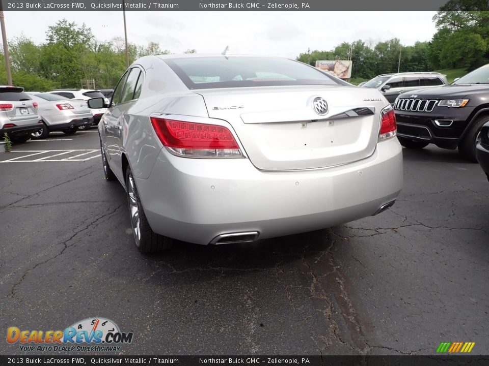 2013 Buick LaCrosse FWD Quicksilver Metallic / Titanium Photo #4