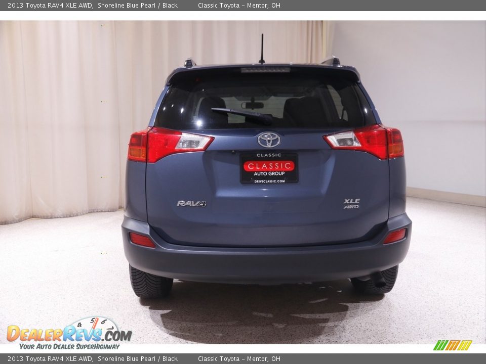 2013 Toyota RAV4 XLE AWD Shoreline Blue Pearl / Black Photo #18