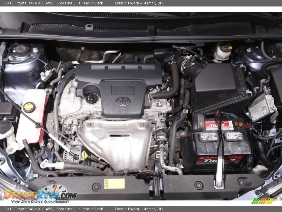 2013 Toyota RAV4 XLE AWD Shoreline Blue Pearl / Black Photo #19