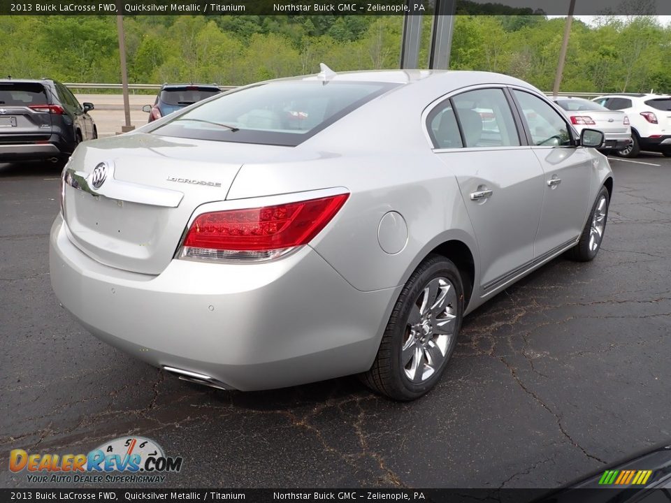 2013 Buick LaCrosse FWD Quicksilver Metallic / Titanium Photo #6