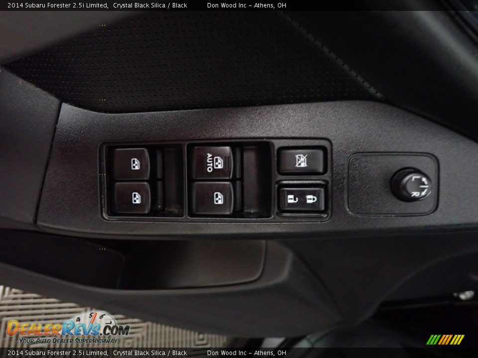 2014 Subaru Forester 2.5i Limited Crystal Black Silica / Black Photo #24