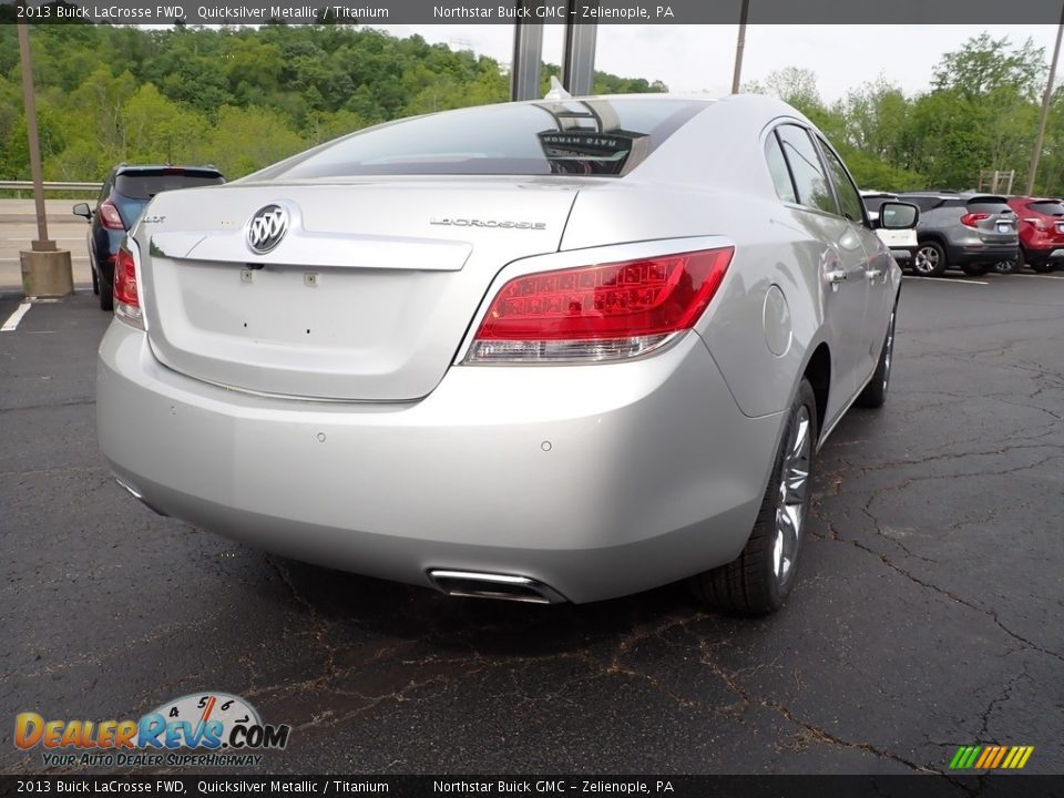 2013 Buick LaCrosse FWD Quicksilver Metallic / Titanium Photo #7