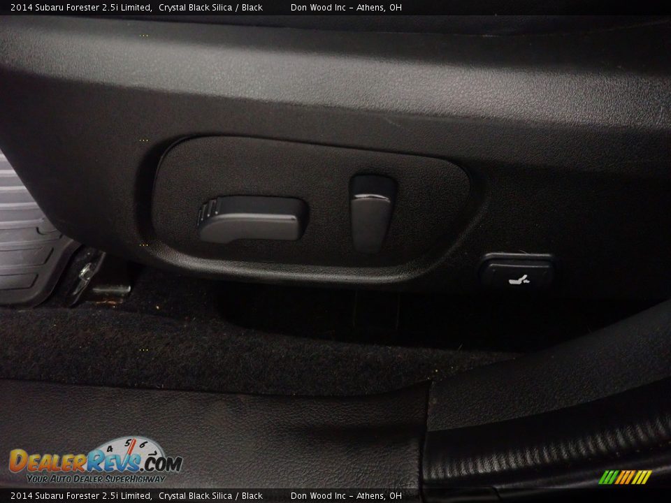 2014 Subaru Forester 2.5i Limited Crystal Black Silica / Black Photo #26
