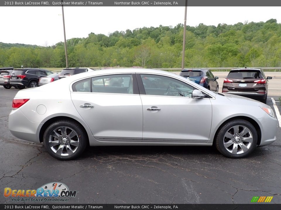 2013 Buick LaCrosse FWD Quicksilver Metallic / Titanium Photo #8