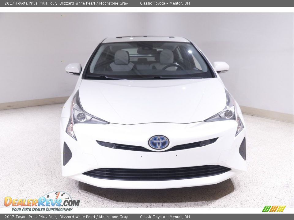 2017 Toyota Prius Prius Four Blizzard White Pearl / Moonstone Gray Photo #2