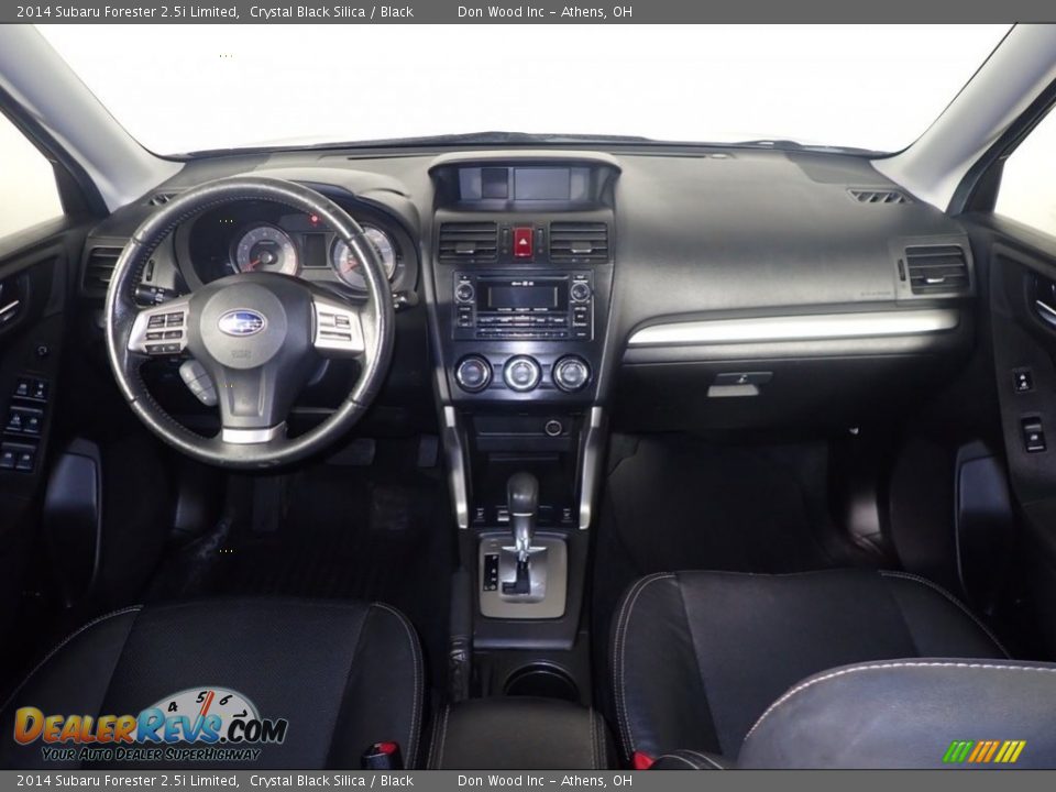 2014 Subaru Forester 2.5i Limited Crystal Black Silica / Black Photo #27