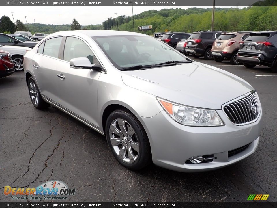 2013 Buick LaCrosse FWD Quicksilver Metallic / Titanium Photo #9