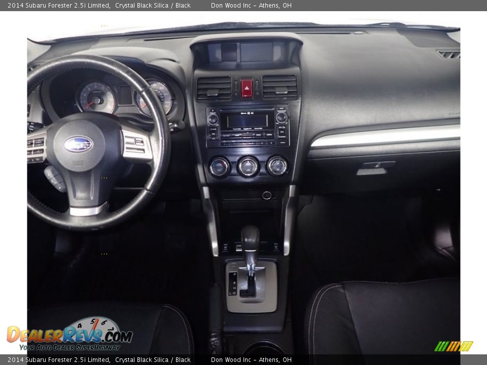 2014 Subaru Forester 2.5i Limited Crystal Black Silica / Black Photo #28