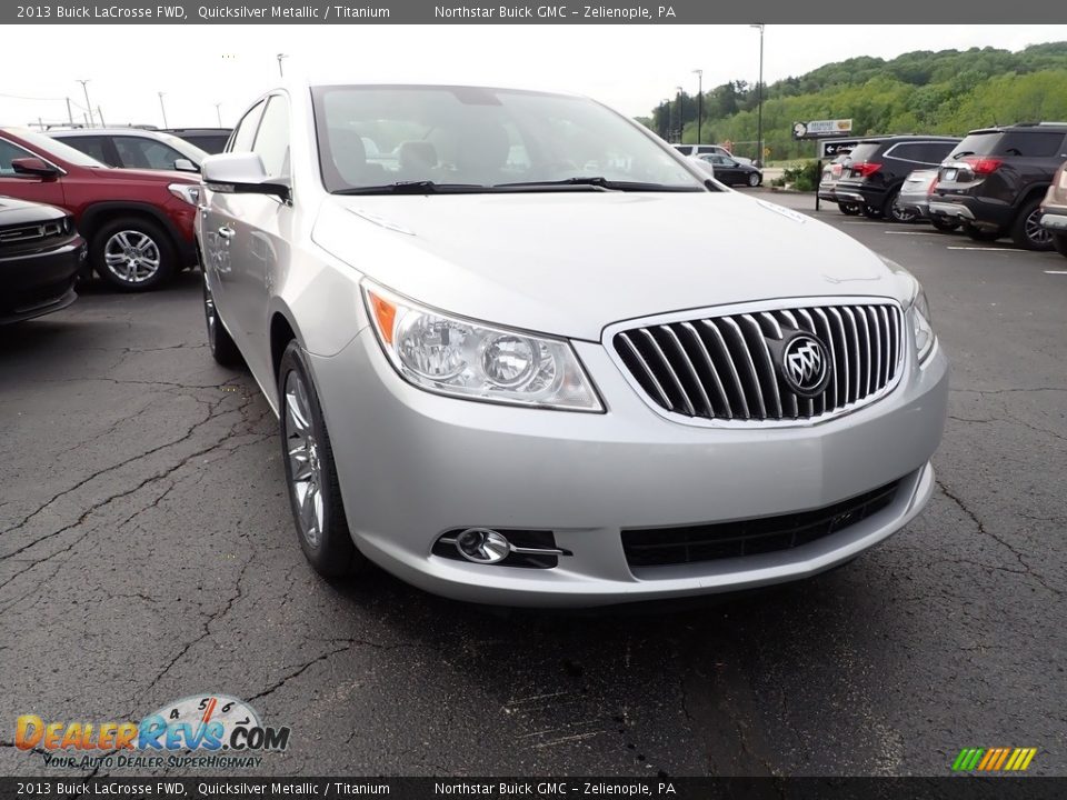 2013 Buick LaCrosse FWD Quicksilver Metallic / Titanium Photo #10