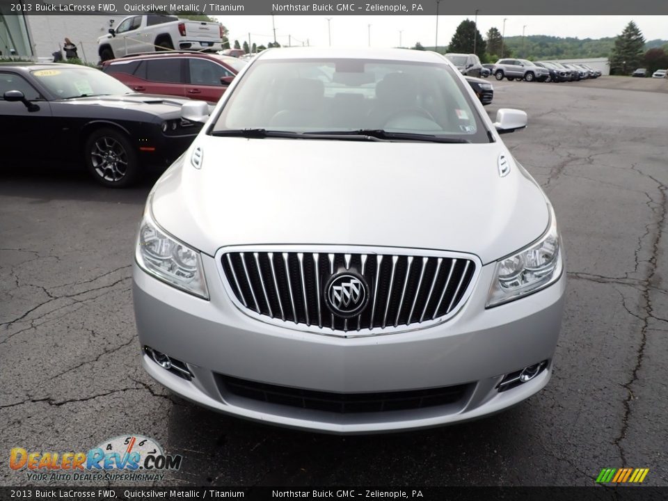 2013 Buick LaCrosse FWD Quicksilver Metallic / Titanium Photo #11