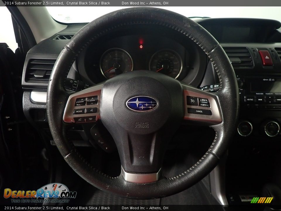 2014 Subaru Forester 2.5i Limited Crystal Black Silica / Black Photo #30