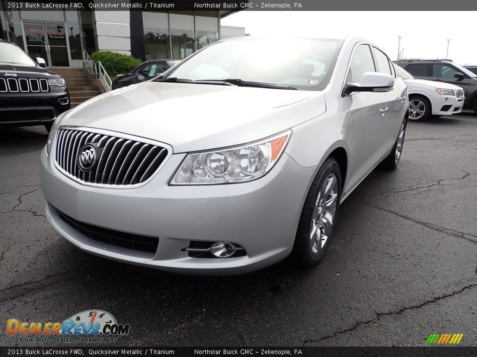 2013 Buick LaCrosse FWD Quicksilver Metallic / Titanium Photo #12