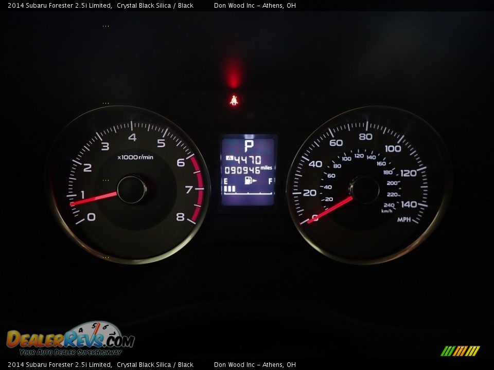 2014 Subaru Forester 2.5i Limited Crystal Black Silica / Black Photo #31