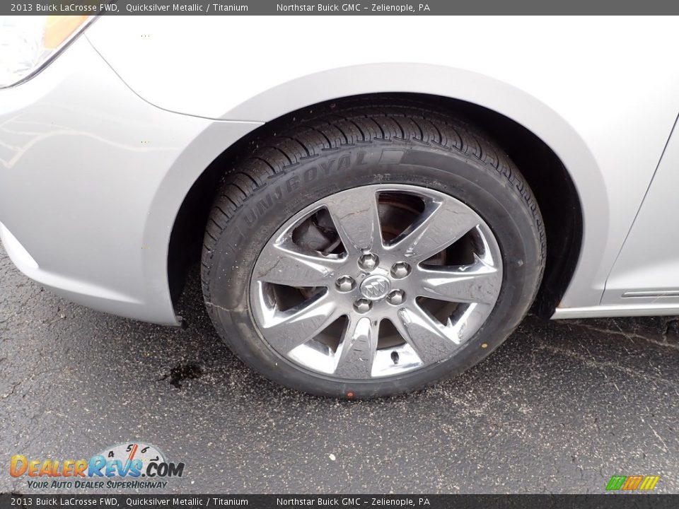 2013 Buick LaCrosse FWD Quicksilver Metallic / Titanium Photo #13