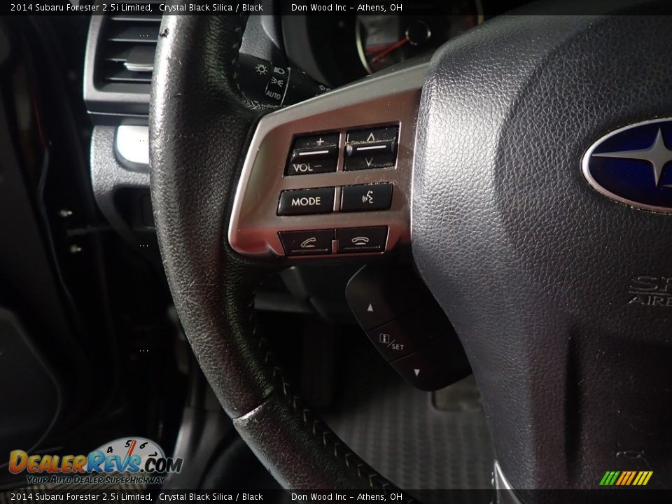 2014 Subaru Forester 2.5i Limited Crystal Black Silica / Black Photo #32