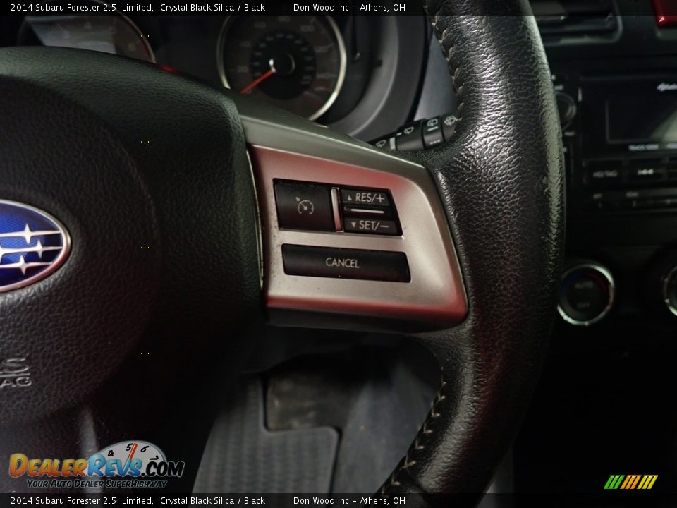 2014 Subaru Forester 2.5i Limited Crystal Black Silica / Black Photo #33