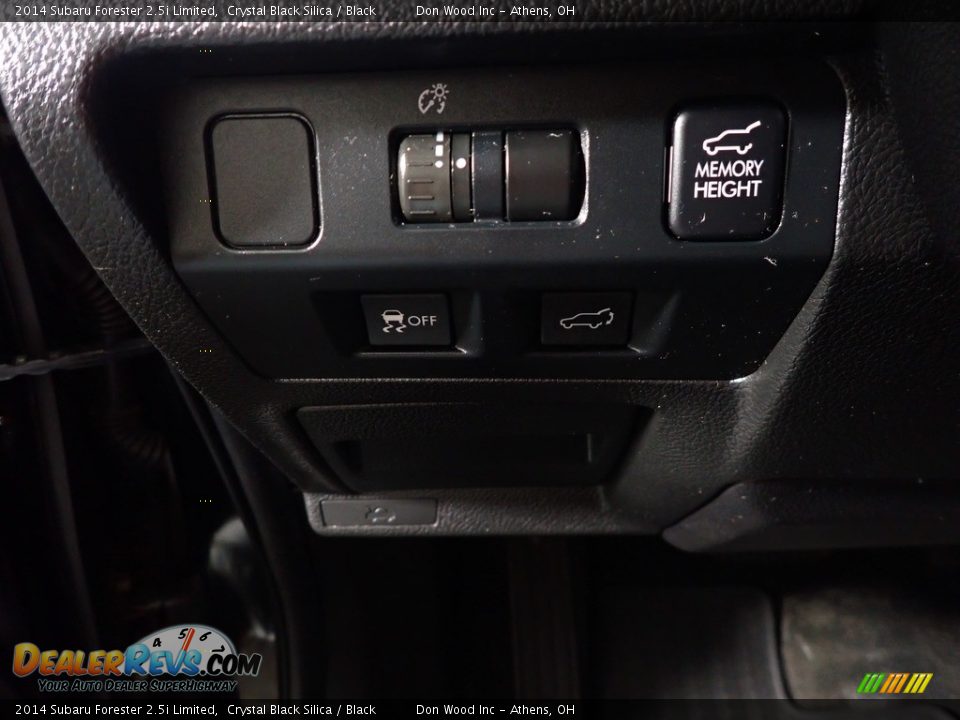 2014 Subaru Forester 2.5i Limited Crystal Black Silica / Black Photo #34