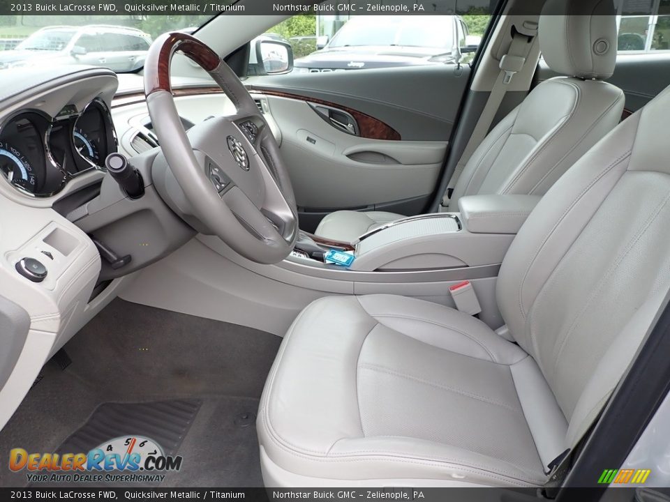 2013 Buick LaCrosse FWD Quicksilver Metallic / Titanium Photo #20