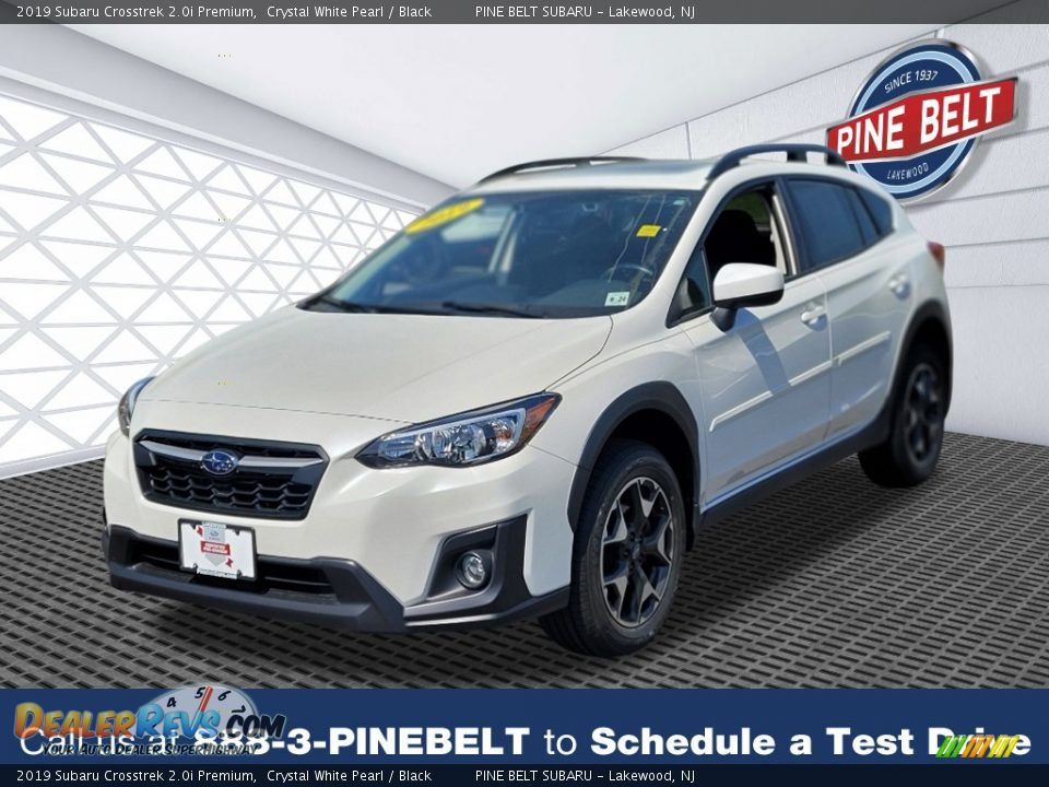 2019 Subaru Crosstrek 2.0i Premium Crystal White Pearl / Black Photo #1