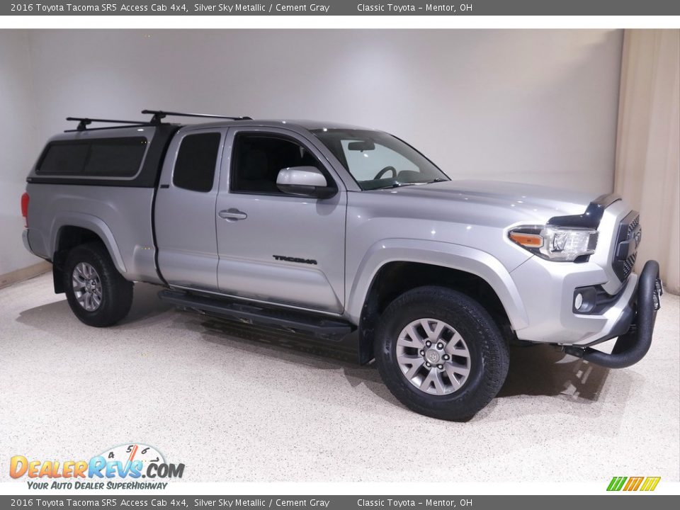 Silver Sky Metallic 2016 Toyota Tacoma SR5 Access Cab 4x4 Photo #1