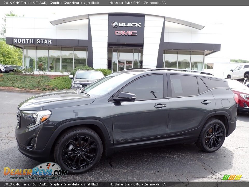 2019 GMC Terrain SLT AWD Graphite Gray Metallic / Jet Black Photo #1