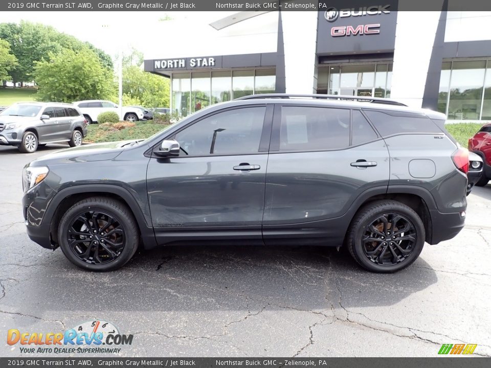 2019 GMC Terrain SLT AWD Graphite Gray Metallic / Jet Black Photo #2