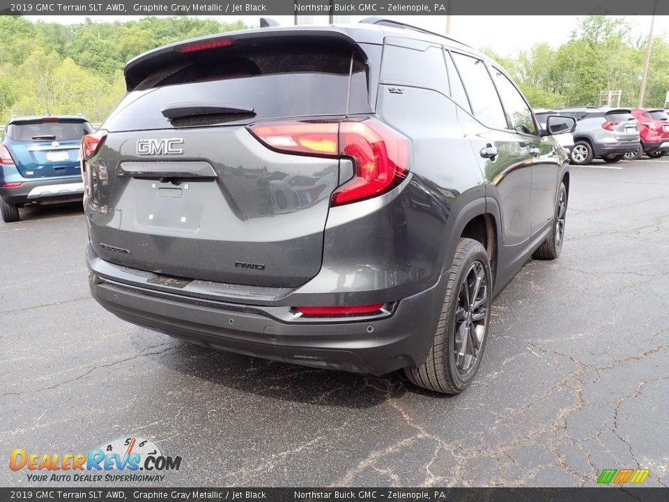 2019 GMC Terrain SLT AWD Graphite Gray Metallic / Jet Black Photo #6