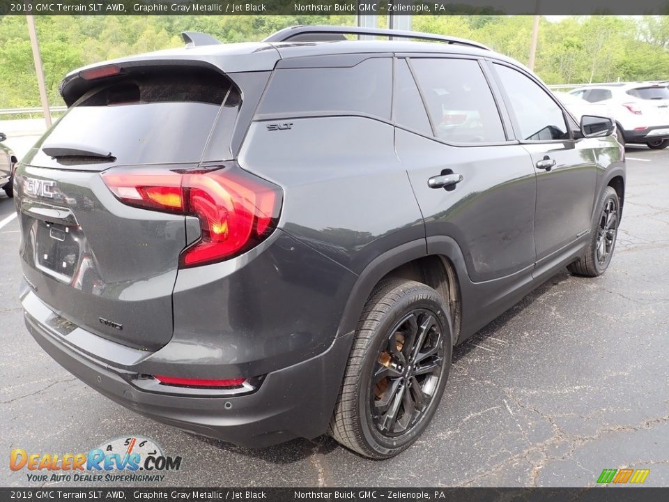 2019 GMC Terrain SLT AWD Graphite Gray Metallic / Jet Black Photo #7