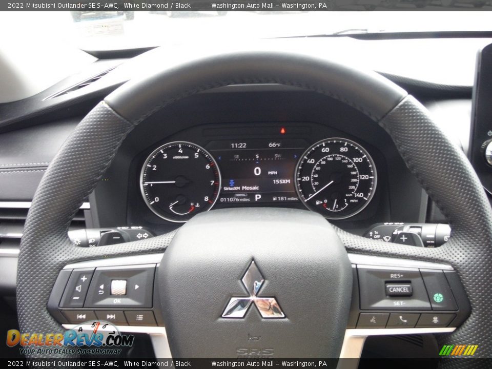 2022 Mitsubishi Outlander SE S-AWC Steering Wheel Photo #21