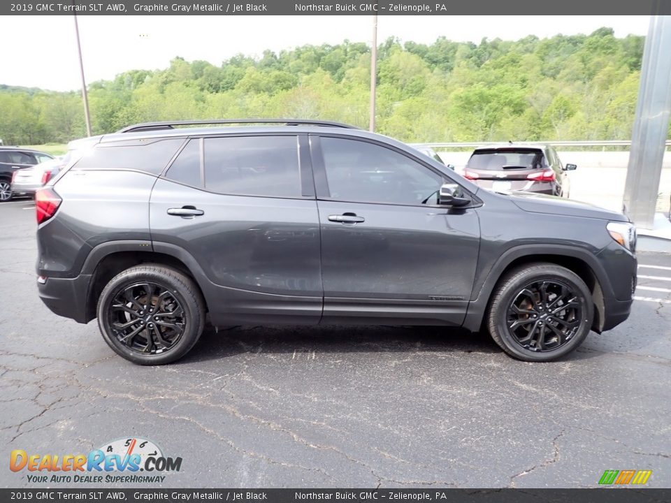 2019 GMC Terrain SLT AWD Graphite Gray Metallic / Jet Black Photo #8