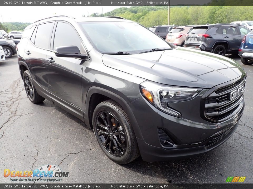 2019 GMC Terrain SLT AWD Graphite Gray Metallic / Jet Black Photo #9