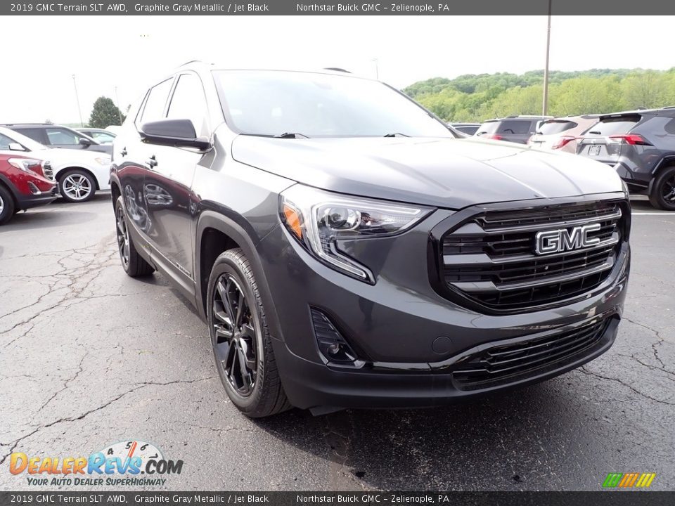 2019 GMC Terrain SLT AWD Graphite Gray Metallic / Jet Black Photo #10