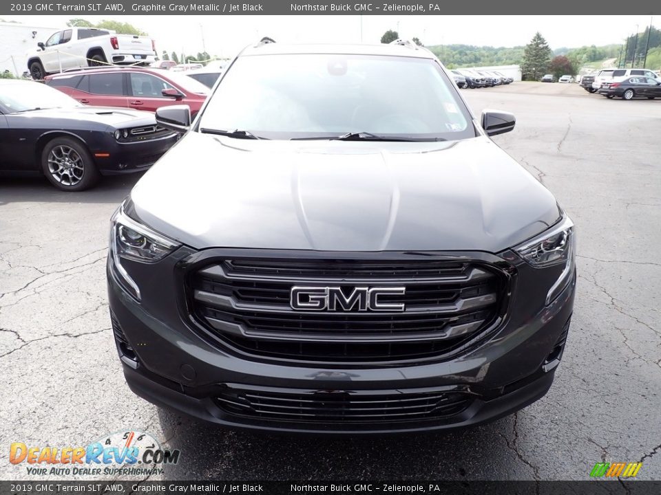 2019 GMC Terrain SLT AWD Graphite Gray Metallic / Jet Black Photo #11